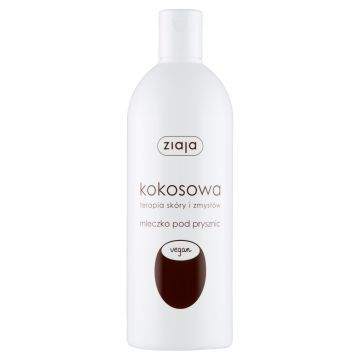 Ziaja Kokosowa terapia skóry i zmysłów Mleczko pod prysznic 500 ml
