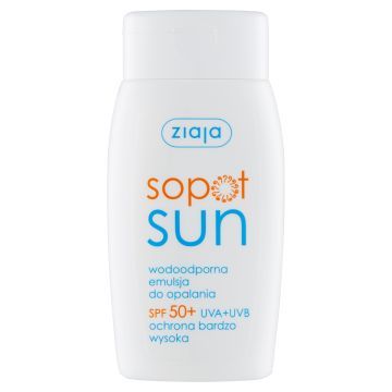 Ziaja Sopot Sun Wodoodporna emulsja do opalania SPF 50+ 125 ml
