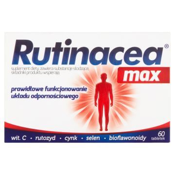 Rutinacea max Suplement diety 60 sztuk
