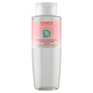 Dermika Clean & More Odżywczy dwufazowy płyn micelarny 400 ml