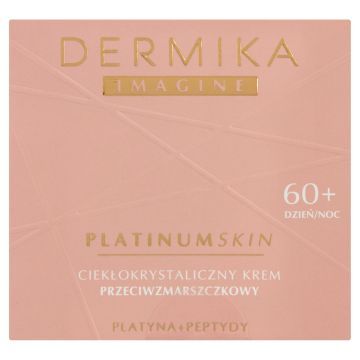 Dermika Imagine Platinum Skin Ciekłokrystaliczny krem przeciwzmarszczkowy 60+ dzień noc 50 ml