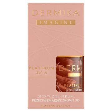 Dermika Imagine Platinum Skin Sferyczne serum przeciwzmarszczkowe 3D dzień noc 60 g