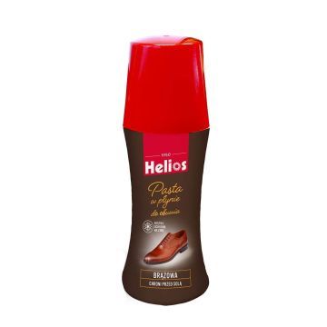 Helios Pasta Do Obuwia Brązowa Chroniąca Obuwie 60 ml