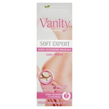 Bielenda Vanity Soft Expert Zestaw do depilacji ultra odżywczy ciało bikini