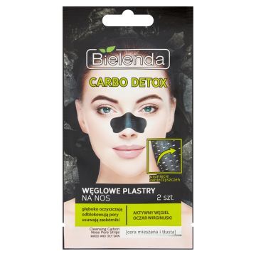BIELENDA BIEL.CARBO DETOX WEG. PLAS/ N/NOS 2 SZT