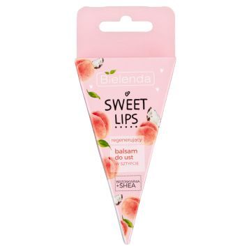 BIELENDA BIELENDA SWEET LIPS BRZOSKW + SHEA BALS