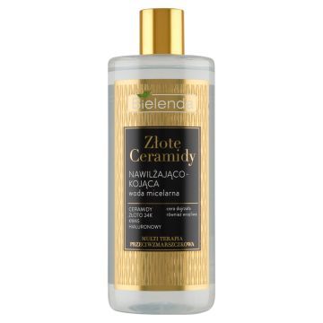 Bielenda Złote Ceramidy Nawilżająco-kojąca woda micelarna 500 ml