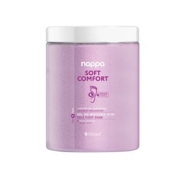 Silcare Nappa Soft Comfort Sól Do Moczenia Stóp Lawendowe Odprężenie 1250 g