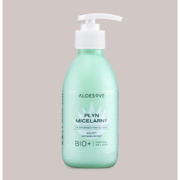 ALOESOVE Płyn micelarny do demakijażu twarzy i oczu 190 ml