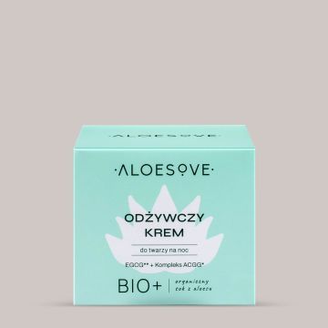 ALOESOVE Odżywczy krem do twarzy na noc