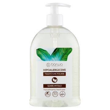 Barwa Hipoalergiczne tradycyjne polskie szare mydło 500 ml