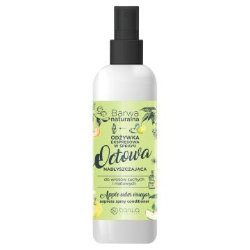 Barwa Naturalna Odżywka ekspresowa w sprayu octowa nabłyszczająca 200 ml
