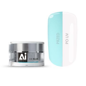 Silcare Gel Affinity Żel Do Paznokci Ice Blue 15 g