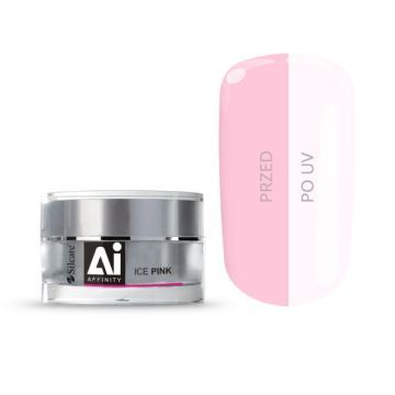 Silcare Gel Affinity Żel Do Paznokci Ice Pink 15 g