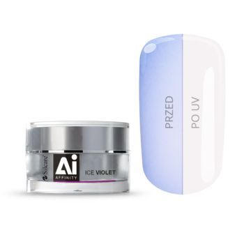 Silcare Gel Affinity Żel Do Paznokci Ice Violet 15 g