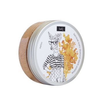 Laq Wash And Scrub Peeling Myjący z Ekstraktami Roślinnymi i Masłem Shea - Melon 200 ml