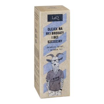 Laq Kozioł Kozioł - Olejek Po Goleniu i Do Brody Vegan, 97% Składników Pochodzenia Naturalnego 30 ml