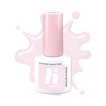 #131 hi hybrid lakier hybrydowy Shiny Ballet Pink 5ml