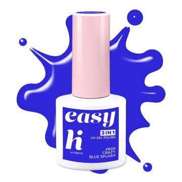 #609 hi hybrid EASY 3w1 Crazy Blue Splash 5ml