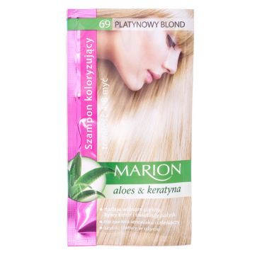 MARION Szampon Koloryzujący Do Włosów w Saszetce Platynowy Blond 40 ml