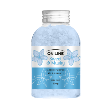 ON LINE OL SWEET & MUSKY BLUE SOL D/KAPIELI 600G