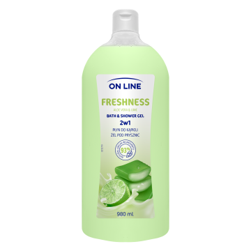 ON LINE OL ZEL I PŁYN 2W1 FRESHNESS 980ML