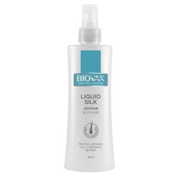 Biovax Keratyna + Jedwab jedwab w płynie 200 ml