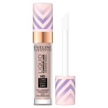 Liquid Camuflage Wodoodporny  korektor kamuflujący z kwasem hialuronowym, nr 04 Light Almond
