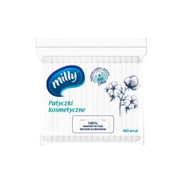 MILLY MILLY PATYCZKI KOSMETYCZNE FOLIA 160SZT