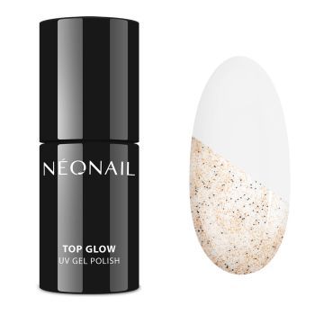 NEONAIL TOP GLOW GOLD SAND