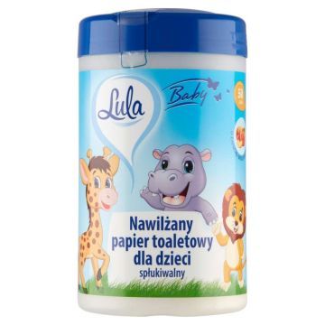 Lula Baby Papier Toaletowy Spłukiwany 50 szt.