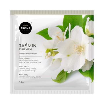 AROMA HOME AROMA HOME SASZETKA JAŚMIN PIŻMO 5,5G