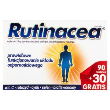 Rutinacea Complete Suplement diety 120 sztuk