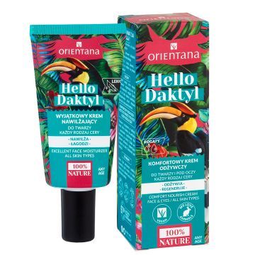 Orientana HELLO DAKTYL WYJĄTKOWY KREM NAWILŻAJĄCY 40 ml