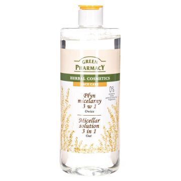 GREEN PHARMACY PHARM.PL.MICELAR.3W1 OWIES 500ML