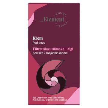 Element Krem pod oczy filtrat śluzu ślimaka + algi 30 ml