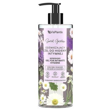 Vis Plantis Secret Garden Odświeżający żel do higieny intymnej kora dębu i rumianek 300 ml