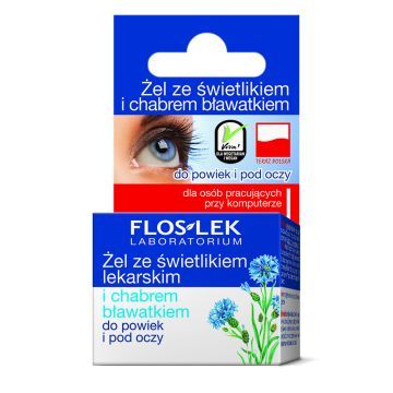 FLOSLEK PHARMA Żel Pod Oczy i Na Powieki Chaber Bławatek 10 g