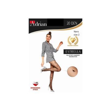 ADRIAN ADRIAN RAJS WZOR ESTRELA NERO 20DEN 2
