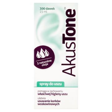 AKUSTONE Spray Do Uszu 15 ml