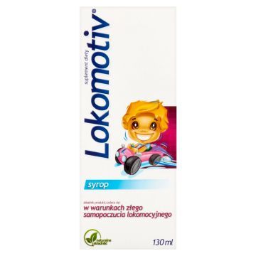 Lokomotiv Suplement Diety Syrop 130 ml