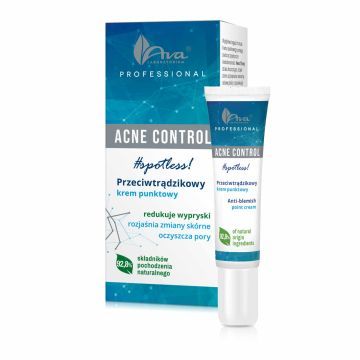 ACNE CONTROL AVA PRZECIWTRADZIK. KREM PUNKT.15ML