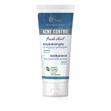Ava Acne Control Professional Żel Myjący z Peelingiem Antybakteryjny 200 ml