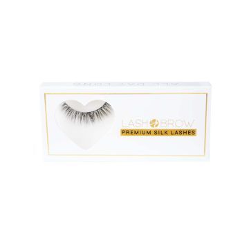 Lash Brow Premium Silk Lashes Rzęsy Na Pasku All Day Long 1 szt.