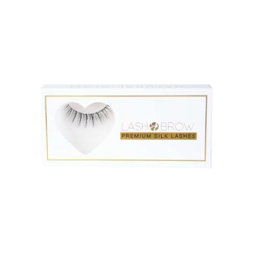 Lash Brow Premium Silk Lashes Rzęsy Na Pasku Natural Glam 1 szt.