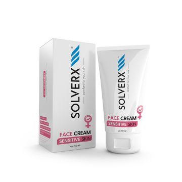 SOLVERX SENS.SKIN WOMAN FACE CREAM 50ML