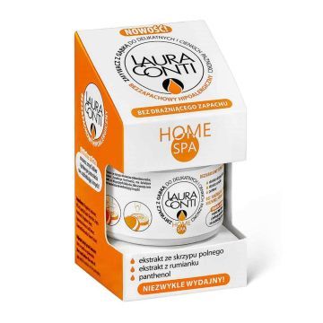 Laura Conti Home Spa Zmywacz z Gąbką Do Delikatnych i Cienkich Paznokci 50 ml