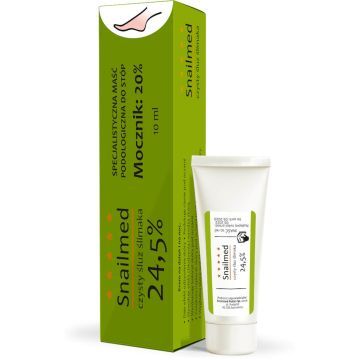 Snailmed Czysty Śluz Ślimaka Maść Do Stóp 24,5% 10 ml