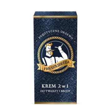 PAN GOLIBRODA KREM 2W1TWARZ I BRODA 50G