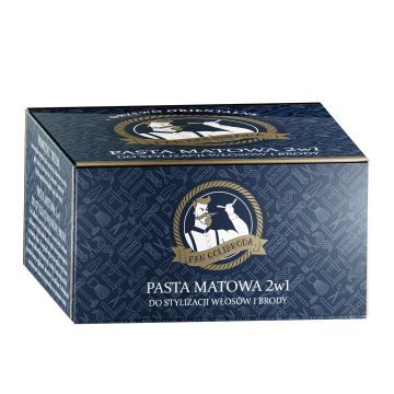 PAN GOLIBRODA MATOWA PASTA 2W1 WŁOSY BRODA 70G